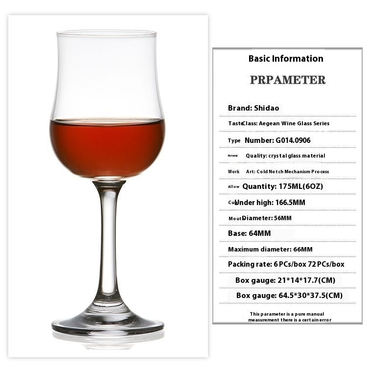 Elevate Your Dessert Experience with Our Tulip Dessert Wine Crystal Glass